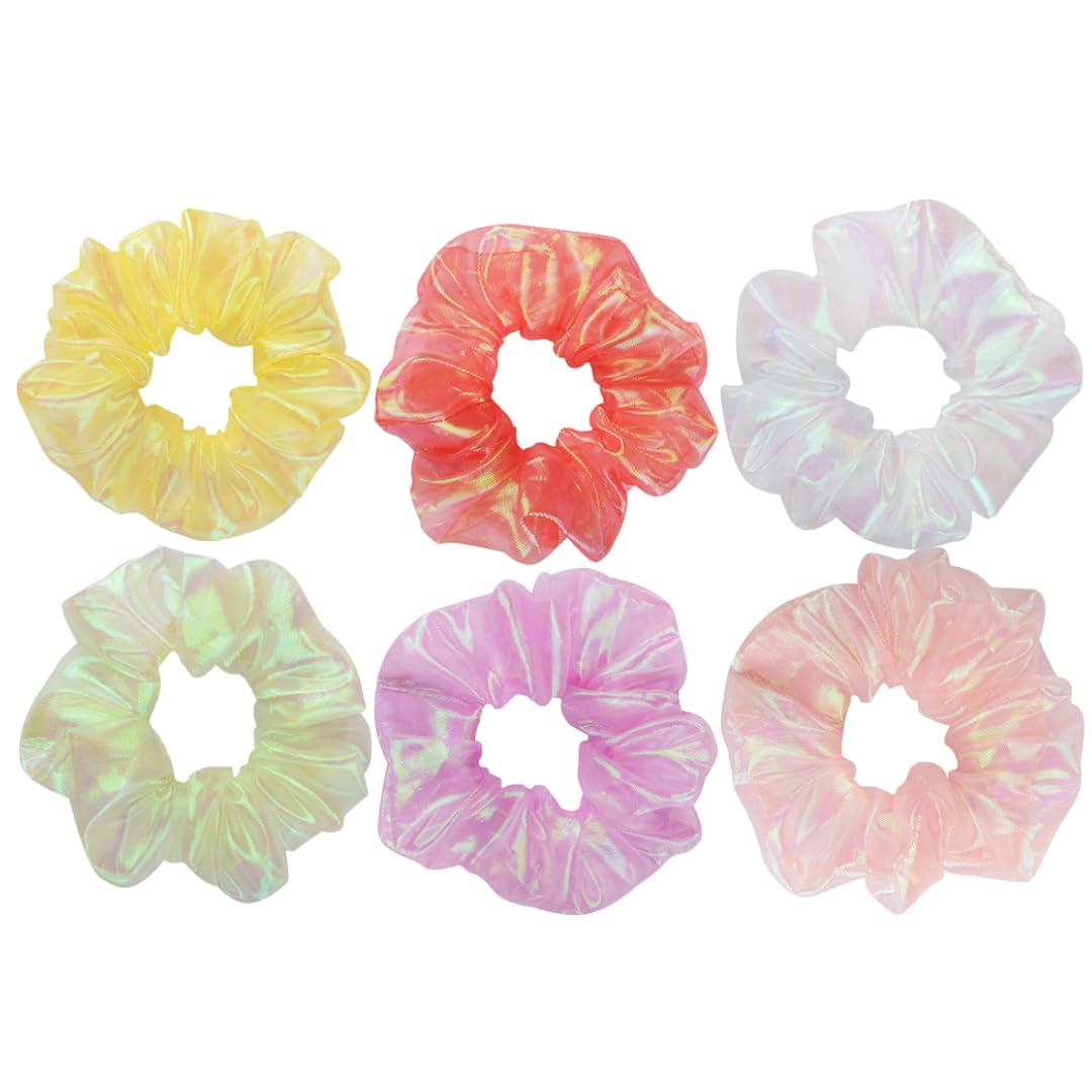 Radhu & Kabby Trendy Hair scrunchies for Women | Anti-Hair Breakage | Hair Ties for All Occasions | Stylish & Comfortable | Hair Accessories | Multicolors | 6 Pcs (B0CQM755D6) Amazon Price History, Amazon Price Tracker