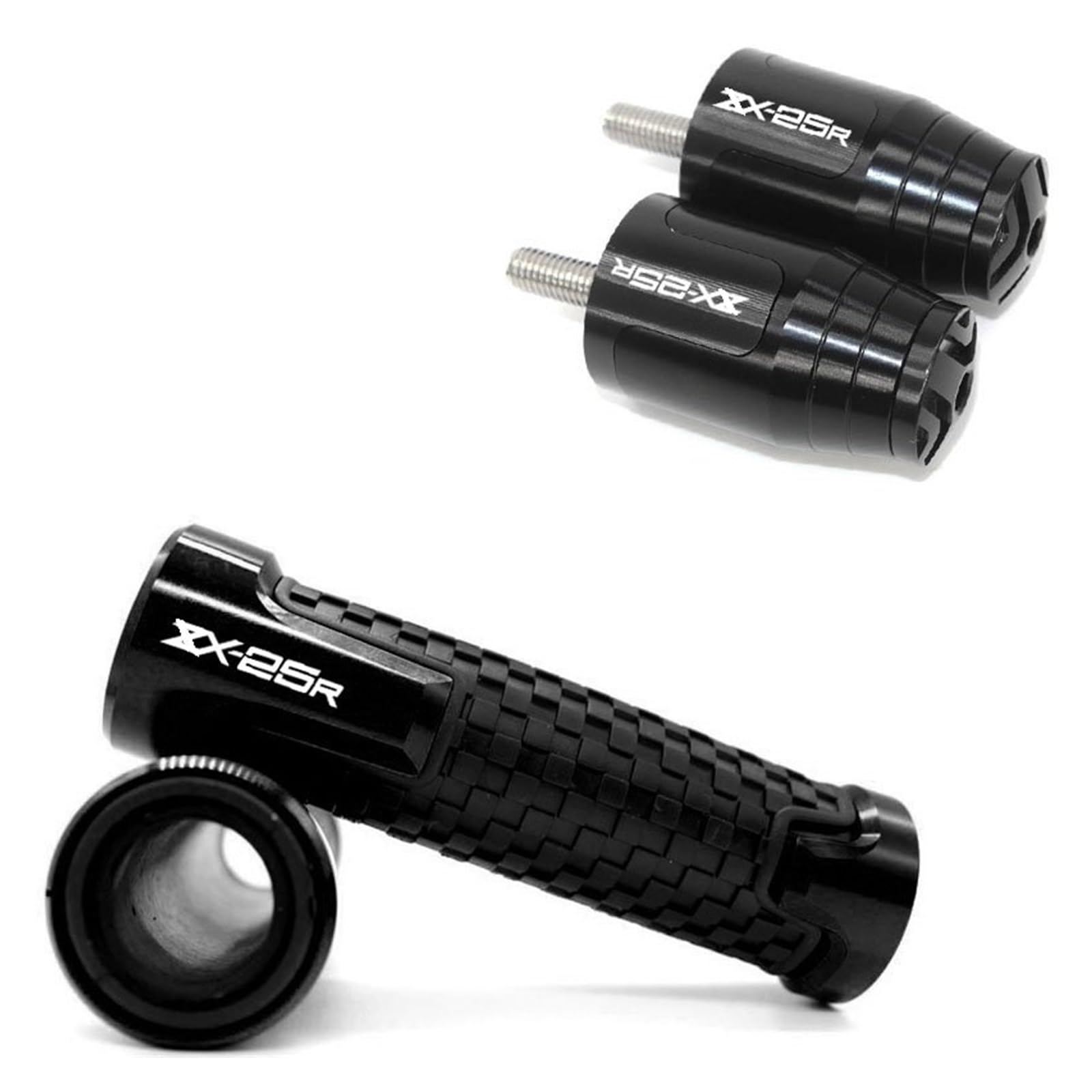 Amazon.co.jp: ハンドルバーグリップキャップ For ZX-25R ZX25R ZX 25R