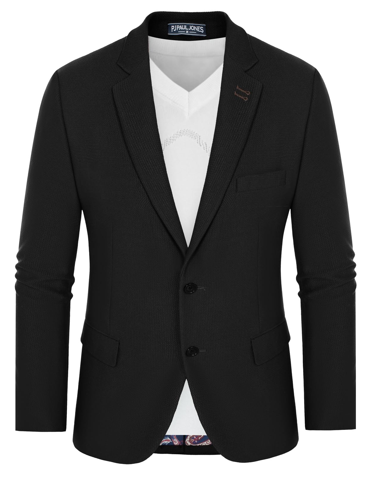 PJ PAUL JONESMen's Casual Blazer Sport Coats Two Button Stretch Suit Jackets