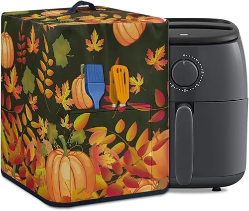 Miniatura 9 de FKELYI Funda para freidora de aire vegetal, cubierta de polvo lavable para freidora de aire, funda protectora para cafetera, para electrodomésticos,