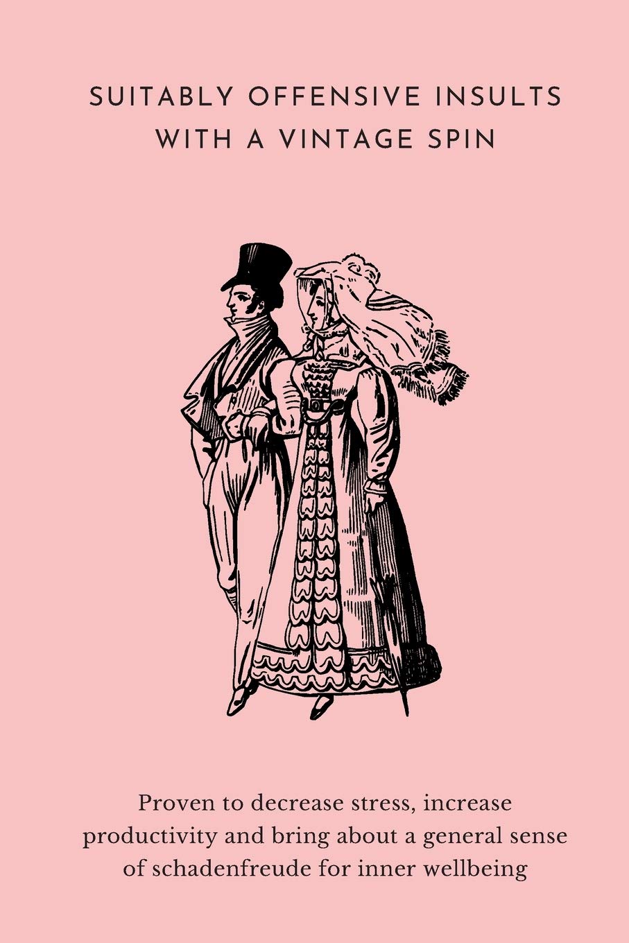 Suitably Offensive Insults With A Vintage Spin: Proven to Decrease Stress, Increase Productivity and bring about a general sense of Schadenfreude for ... | Great Gift for Family, Friends, Coworkers