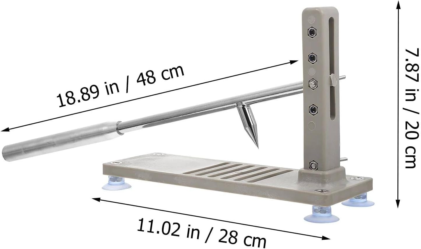 Oyster Shucker Machine - 4-Speed Adjustment, Oyster Shucker Tool Set, Seafood Tools, Oyster Clam Opener Machine, for Open Oysters Abalone Shellfish