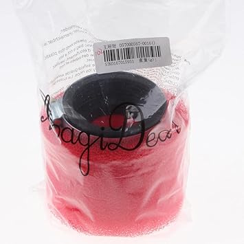 SAZ DEKOR Motorcycle Sponge Air Filter Cleaner Red for Yamaha Kawasaki ATV Buggies Part (58mm)