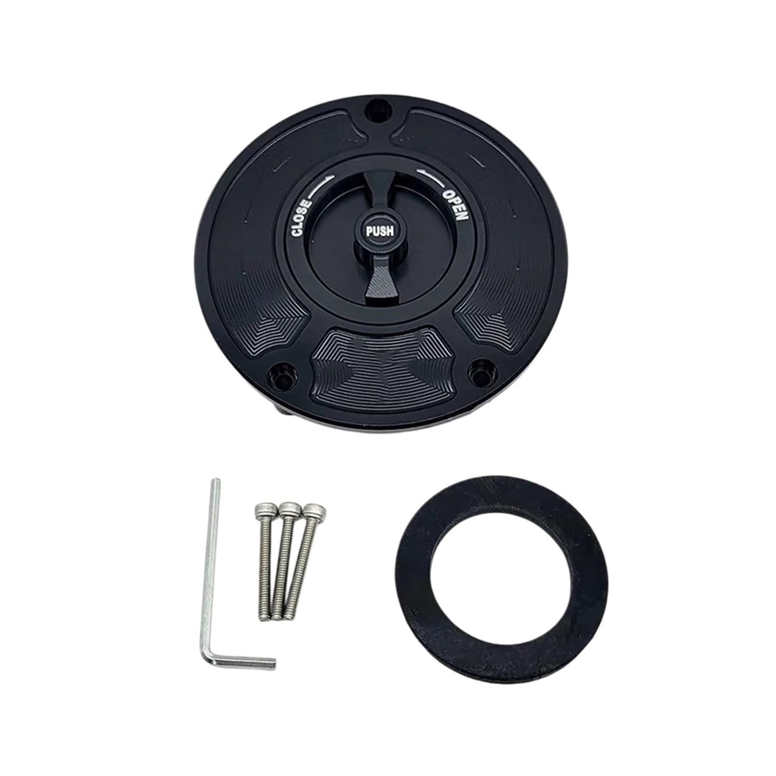 Tappo Serbatoio Tappo Serbatoio Senza Chiave Per YAM&AHA MT-01 MT-03 MT07 | Tappo Del Serbatoio Senza Chiave In Alluminio CNC Resistente. Installazione Semplice, Regolazione Della