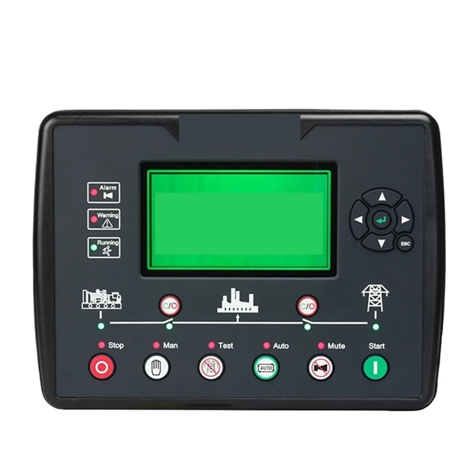 Jdilfunu Lxc6110n Lxc6120n Generator Auto Start Controller Panel 1Pcs(Lxc6110n)