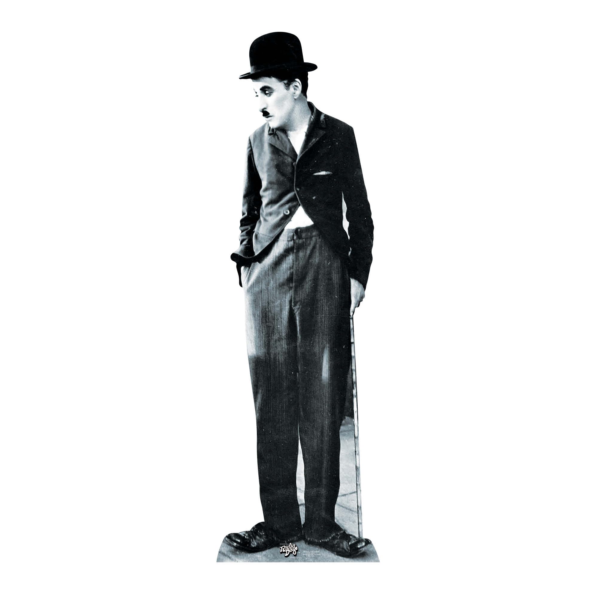 Charlie Chaplin Hollywood Celebrity Cardboard Cutout Party Fun Figure 177cm Tall