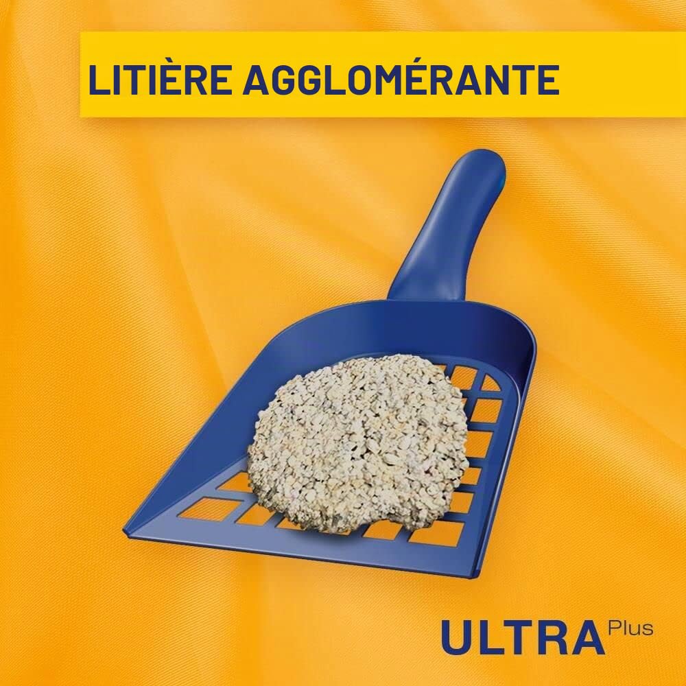 Catsan Litière agglomérante, éliminant les odeurs, extra absorbant, paquet de 3 x 5 litres