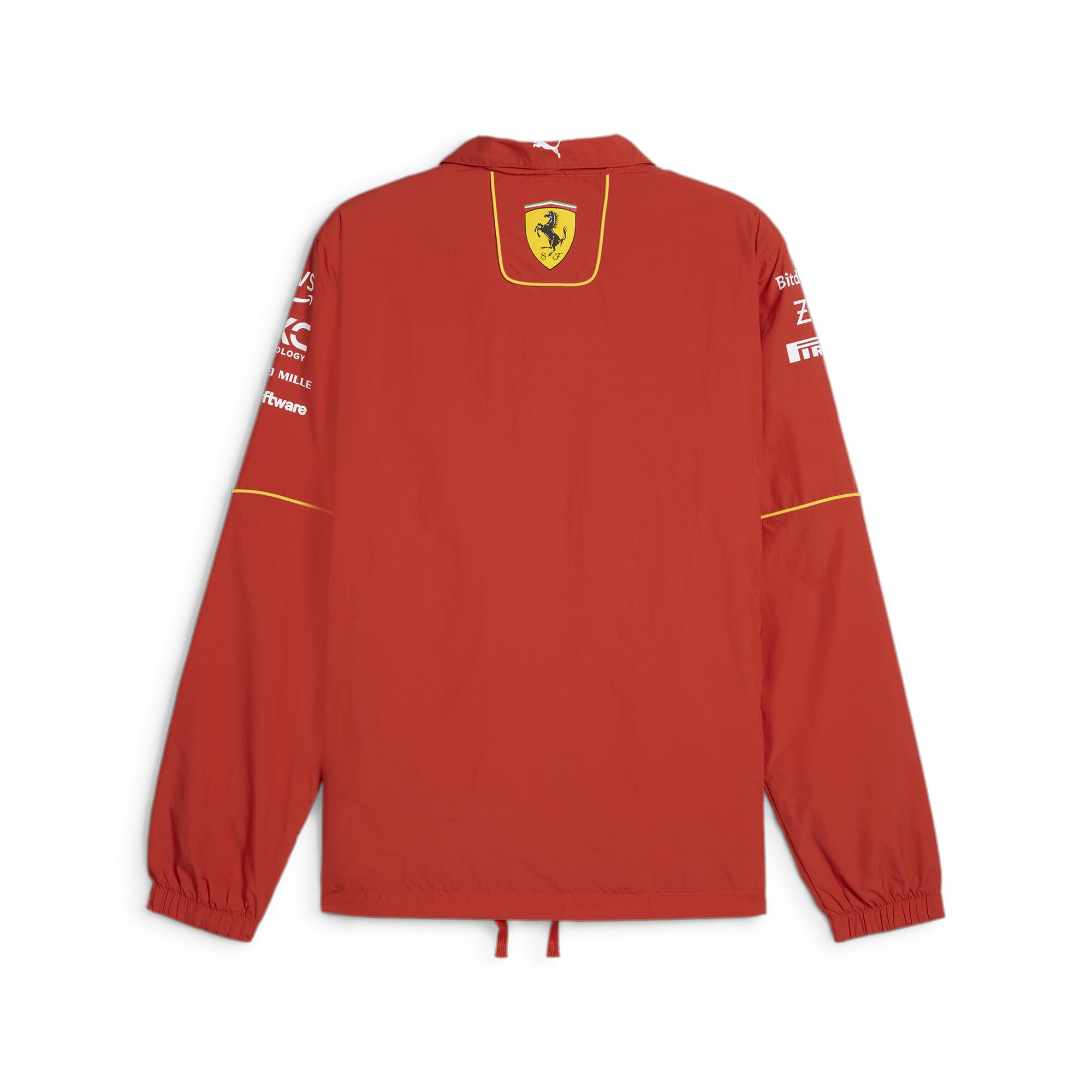 PUMA Scuderia Ferrari męska kurtka trenera drużynowego 2024
