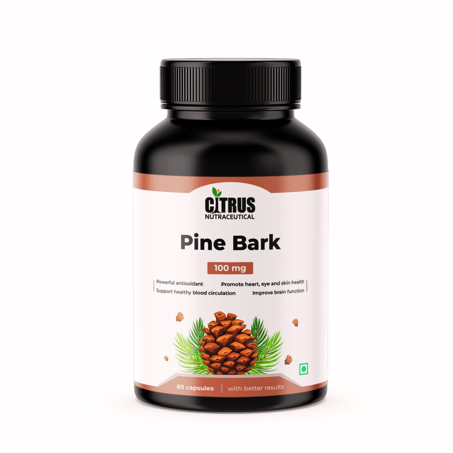 CITRUS NUTRACEUTICAL Pine bark 100 mg For Support Antioxidant Heart health Inflammation and Healthy joints- 60 Capsules (B0CWGRSW16) Amazon Price History, Amazon Price Tracker