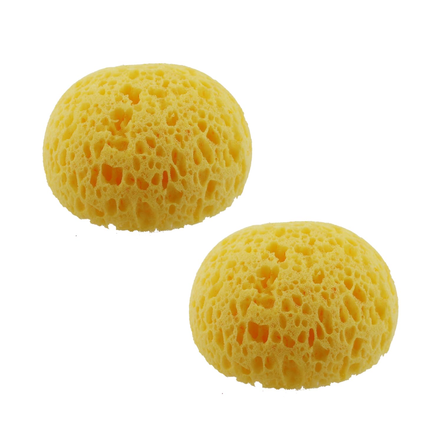 2PCS Wall/Gypsum Board/Ceiling Imitation Texture Patch Sponge 115x90x60mm Yellow Repair Tool Porous Design