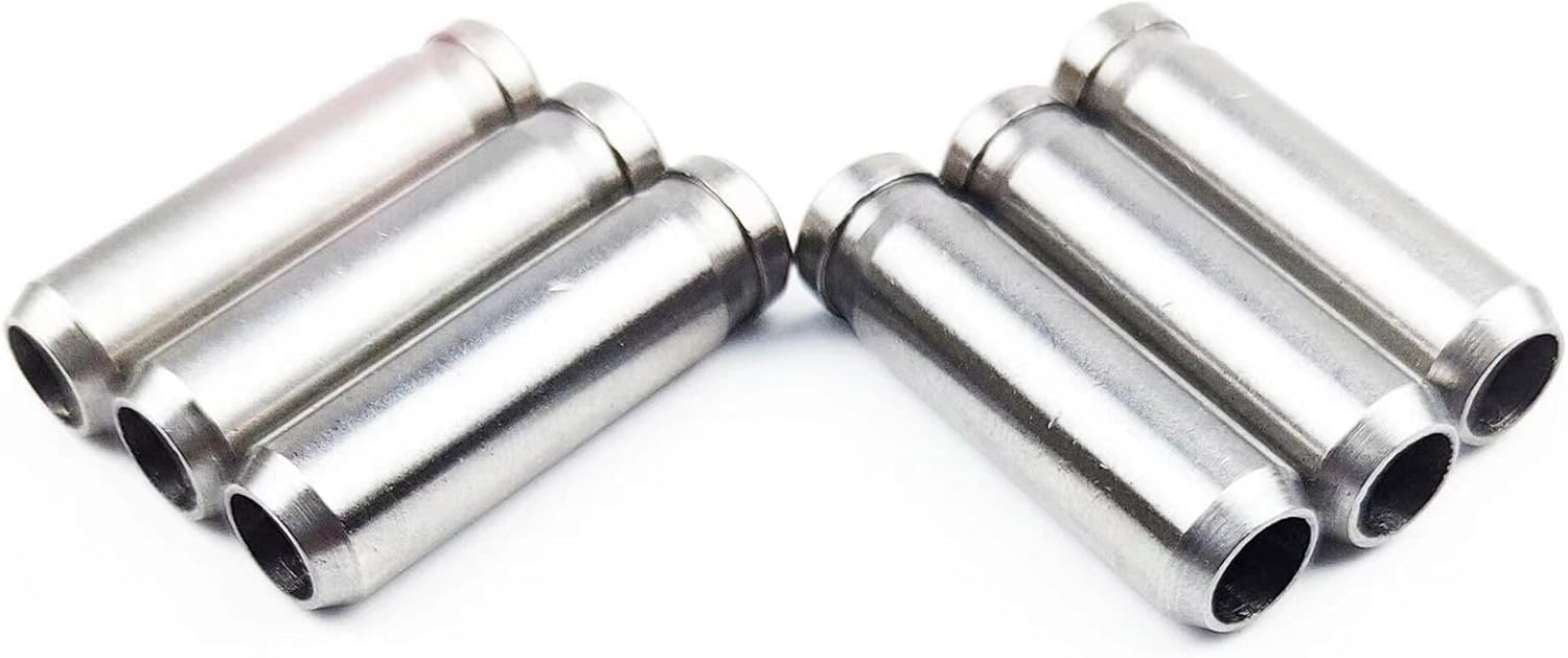 6PCS D1703 Engine Valve Guides Compatible with kubota D1703 engine