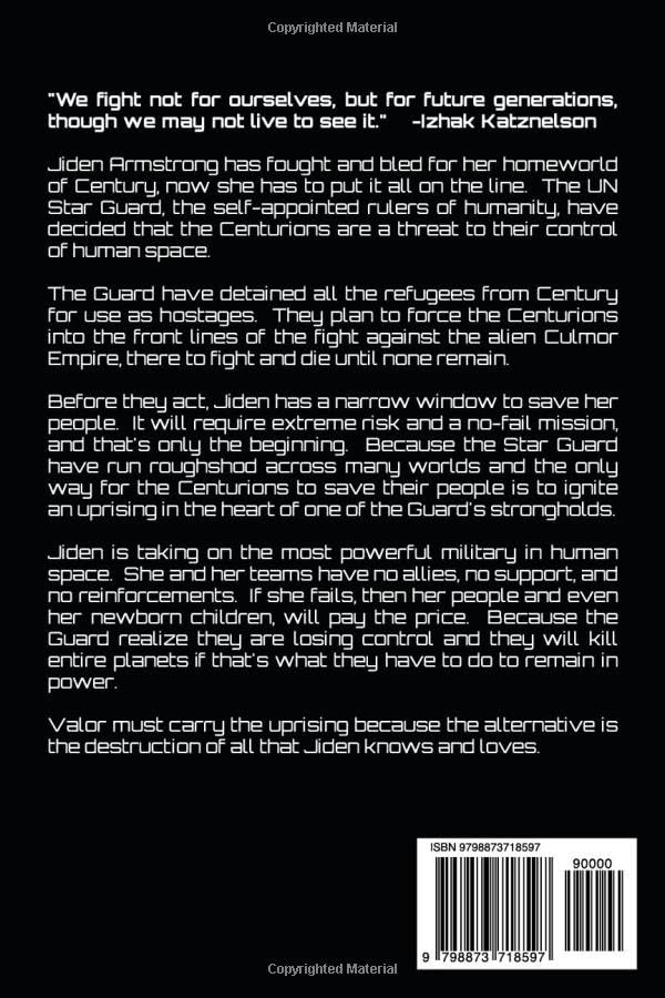 Vista 2 de Valor's Uprising A Young Adult Military Space Opera Story (Children of Valor)