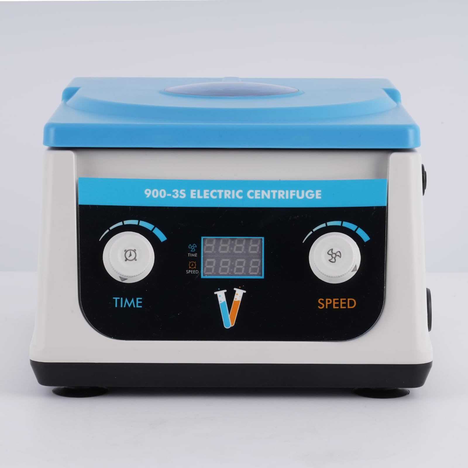 YUCHENGTECH Centrifuga da Laboratorio da Tavolo Bassa Velocità a Display LCD 4000 RPM Rotore 6x15ml Timer Digitale 0-99 min Forza 1878xg per Provette 5/7/10ml