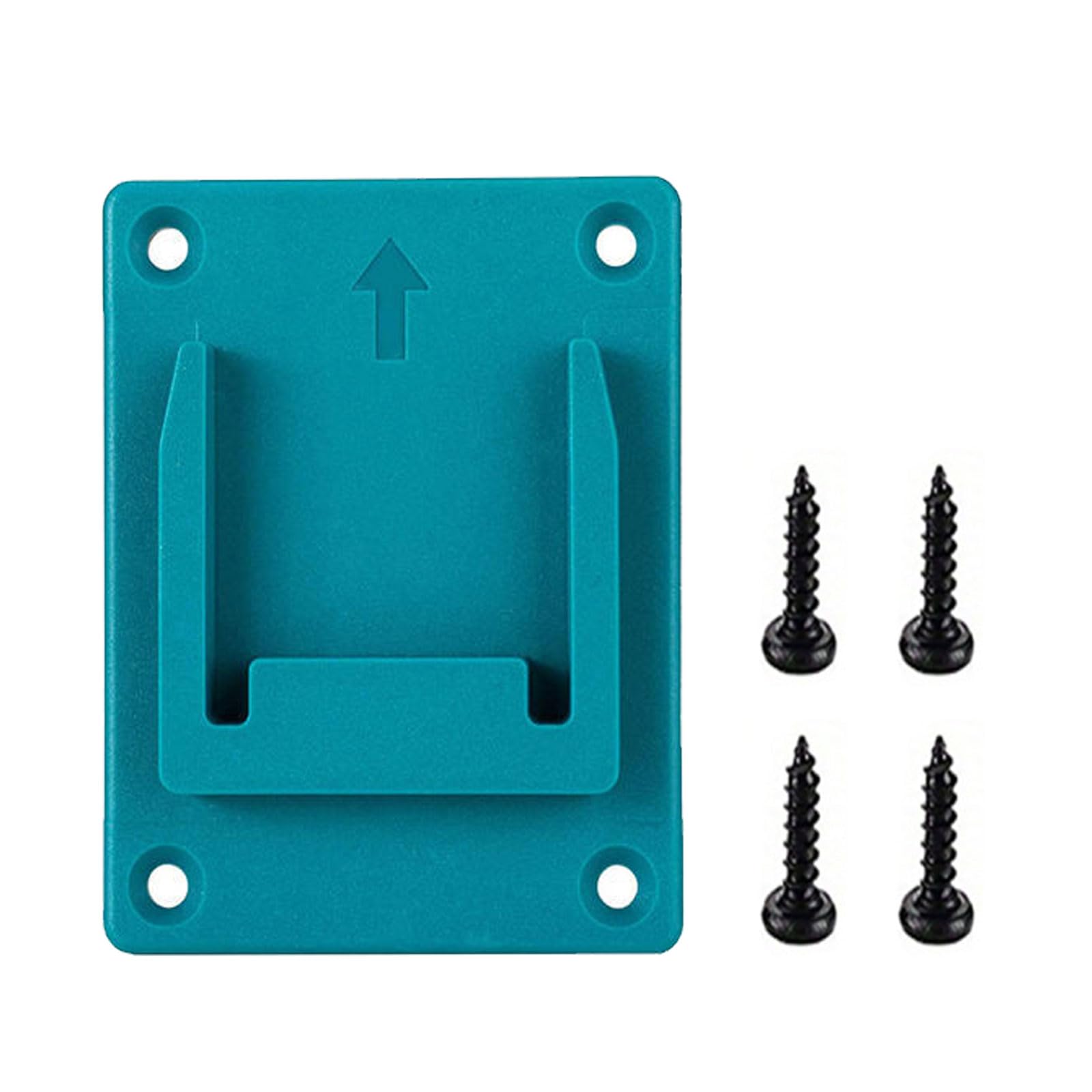 YHAILI Sturdy Wall Mounted Tool Holder Organizes for 14.4V 18V Power Tool in Garage Workshop Vehicle Rack