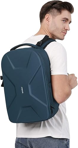 Miniatura 30 de MOSISO Mochila para cámaras réflex digital de un solo objetivo, réflex de un solo objetivo o sin espejo, funda rígida impermeable de 15 a 16