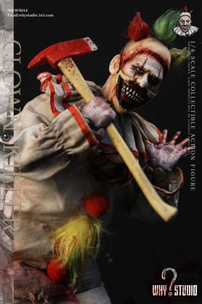 Amazon | WHY STUDIO 1/6 ホラー クラウン 未開封 WS014 horror clown