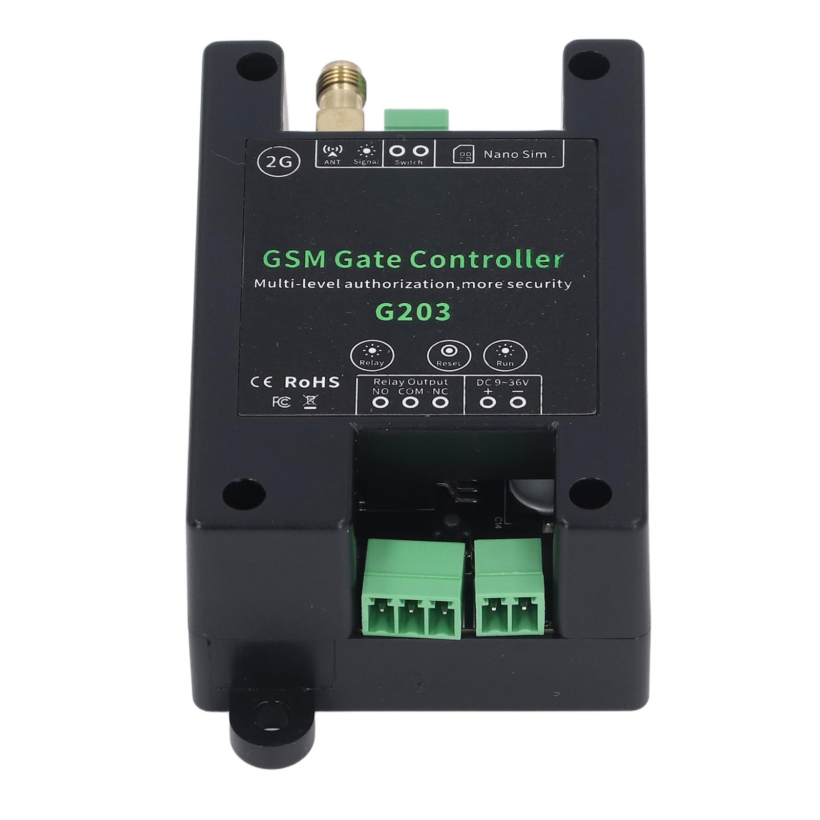 Interruttore Relè GSM per Controllo Remoto con App Smartphone, di Automazione Domotica per Gestione Accessi e Accensione Spegnimento da Remoto