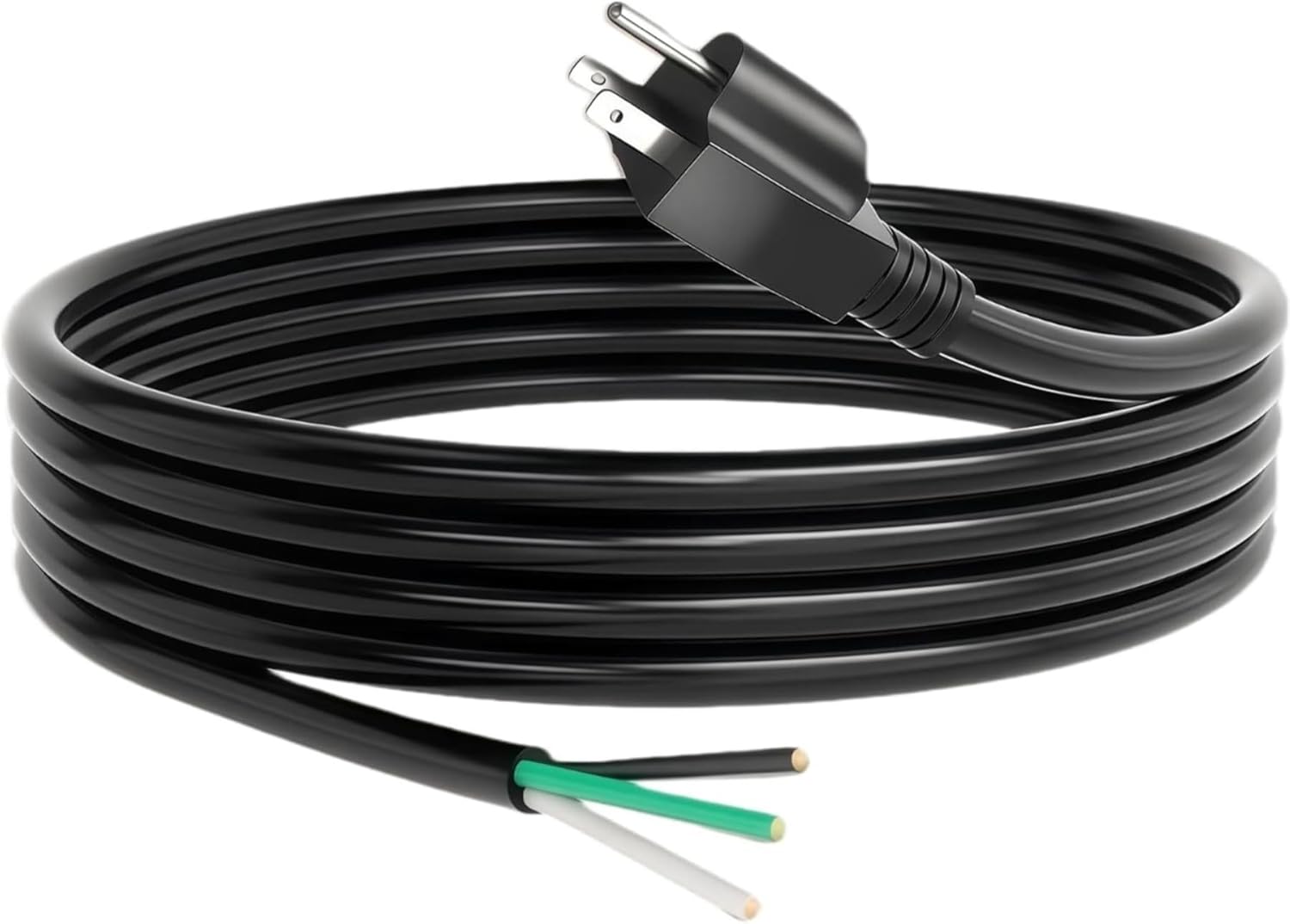 Replacement Power Tool Cord (8' ft, 16/3) for Drills, Sanders, Vacuums, Miter Saws, Appliances, Chop Saws, Grinders, Motors and Power Tools 8 FT 16/3 Power Tool Cord Supply Cable 3-Prong