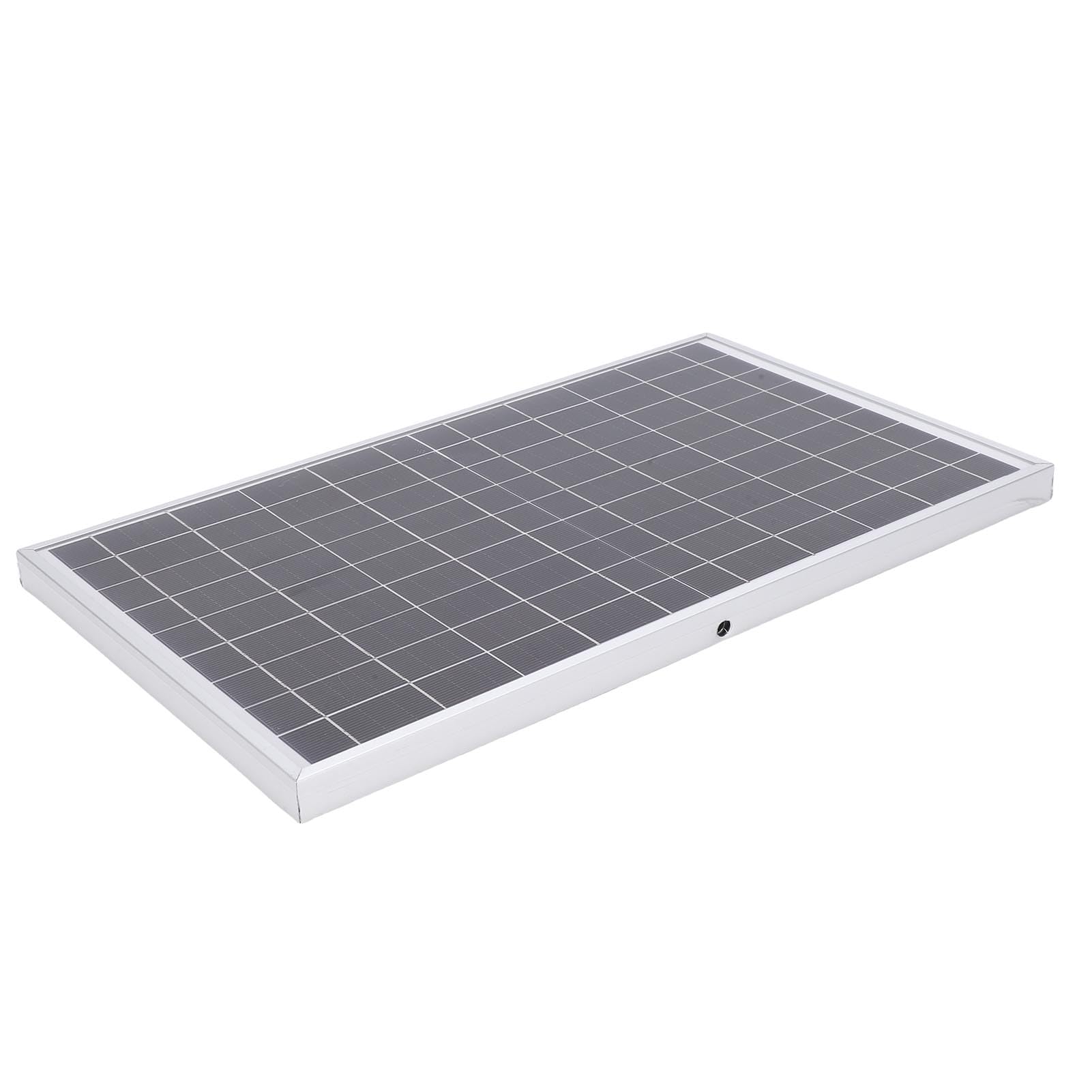 Fockety Kit Pannello Solare 10W con Controller 100A, Caricabatterie Solare | Controller solare a ricarica rapida, mantenitore batteria per auto, per , barca, campeggio, escursionismo, alimentazione di