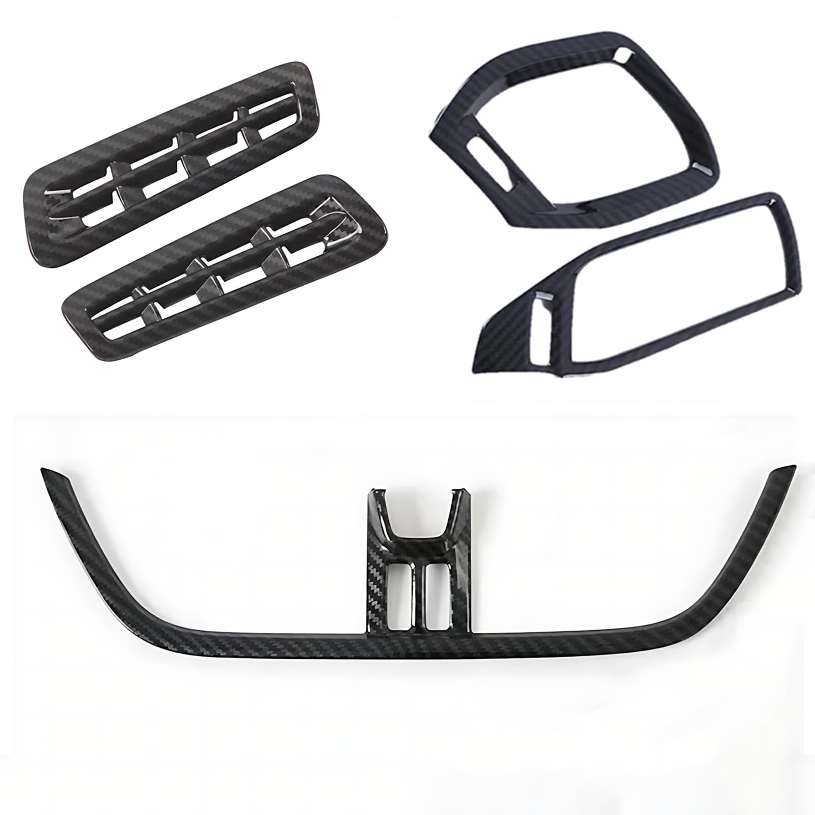 Dashboard Outlet Cover Compatible with for Escape for Kuga 2020-2025 LHD Car Air Vent Trim Frame Air Outlet Decorative Cover Sticker