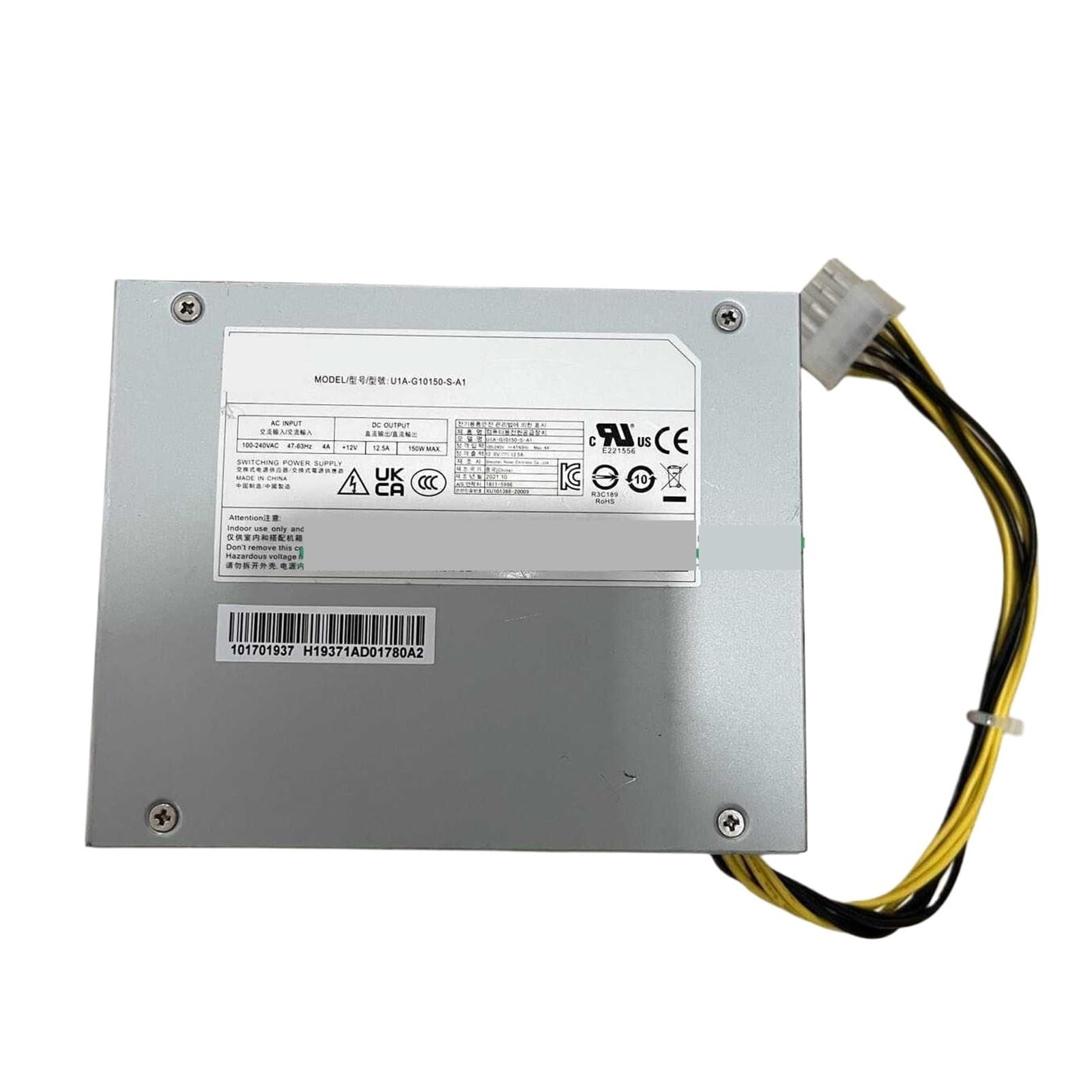 SWEWDSQG U1A-G10150-S-A1 12V12.5A Power Supply 150W