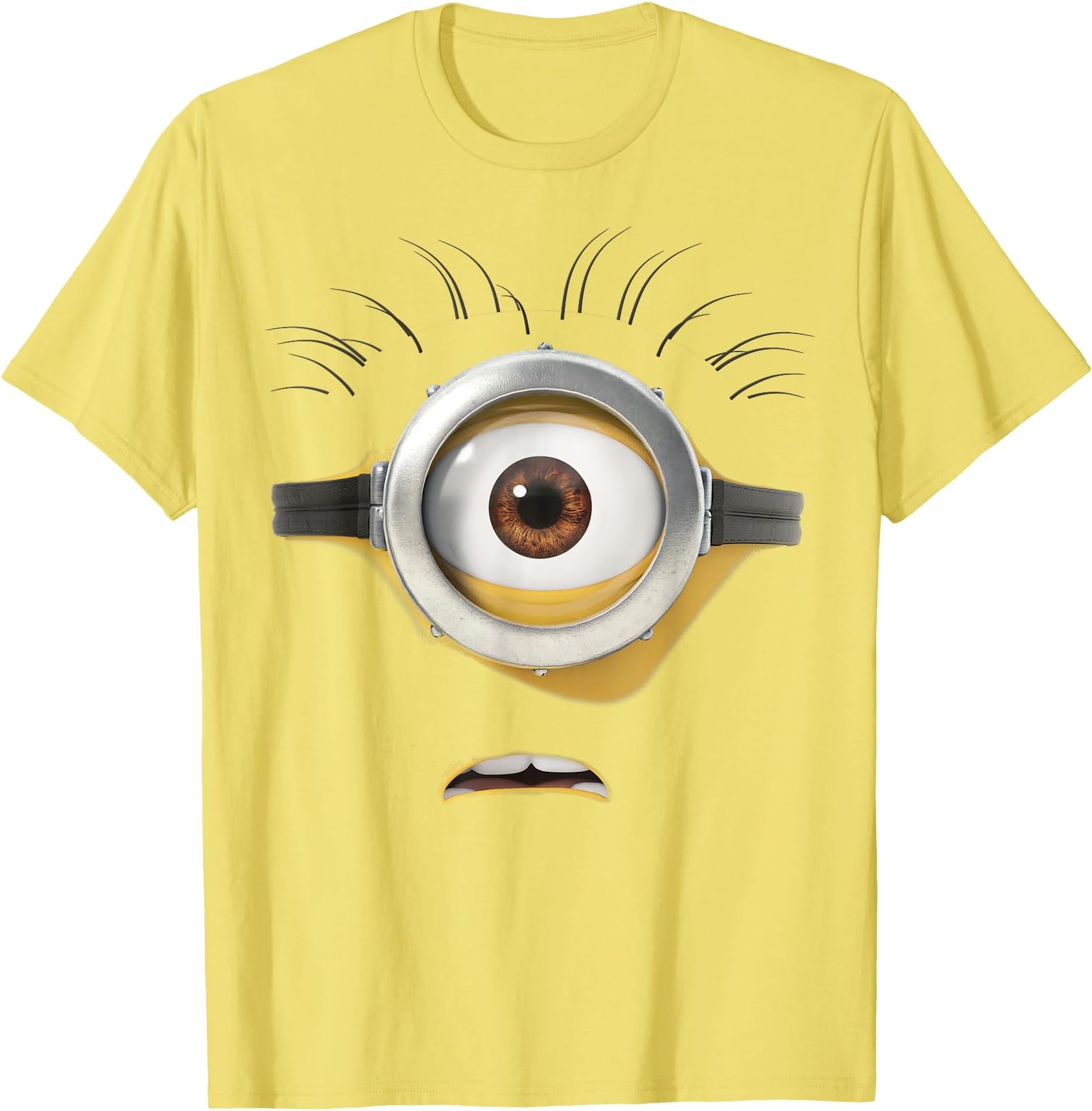 Despicable Me Minions Confused One-Eyed Face T-Shirt