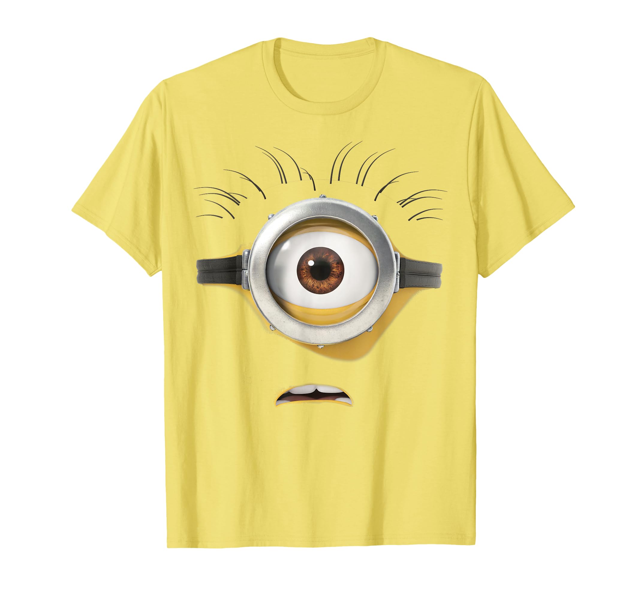 Minions Confused One-Eyed Face T-Shirt