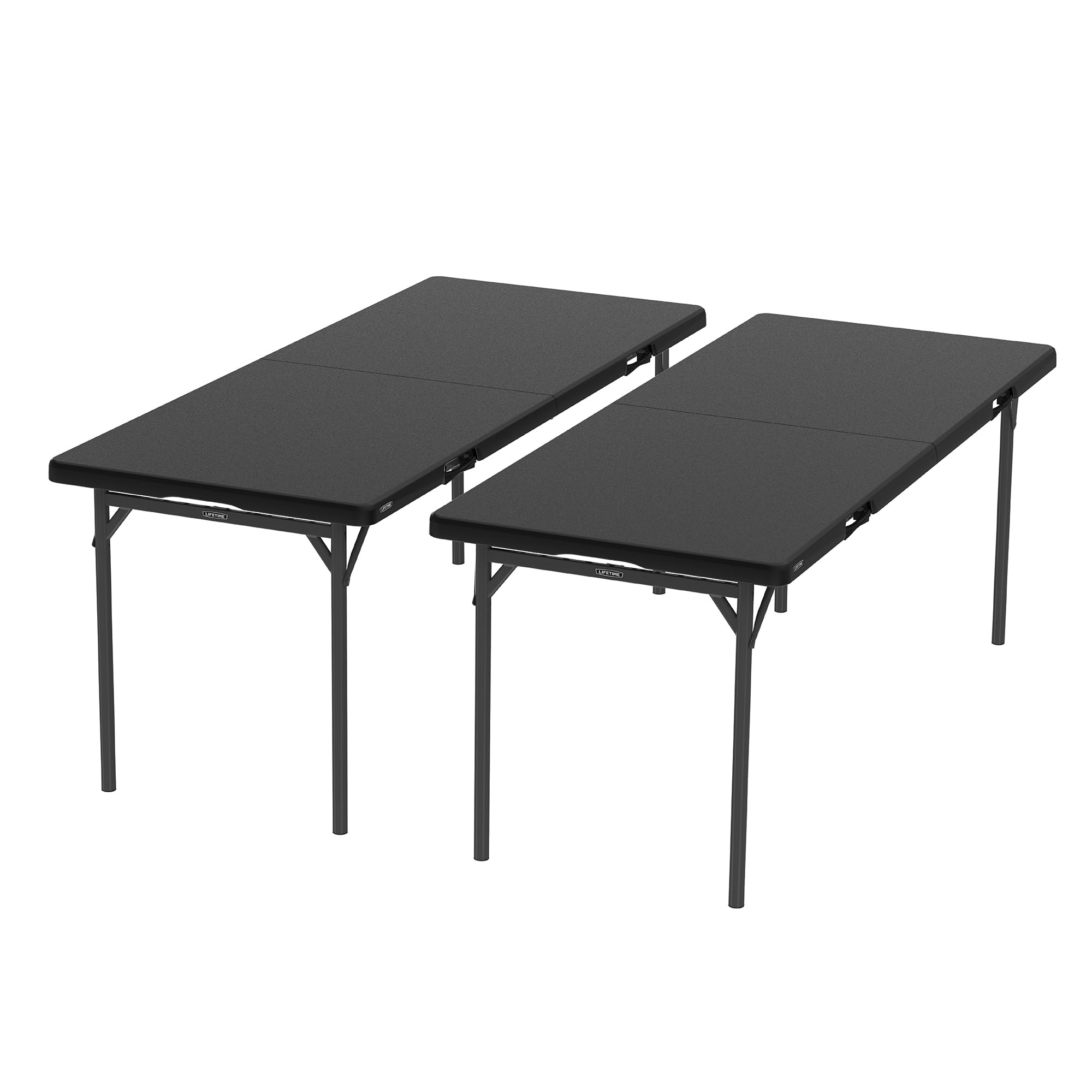 Amazon.com : Lifetime 6-Foot Fold in Half Table, 2-Pack