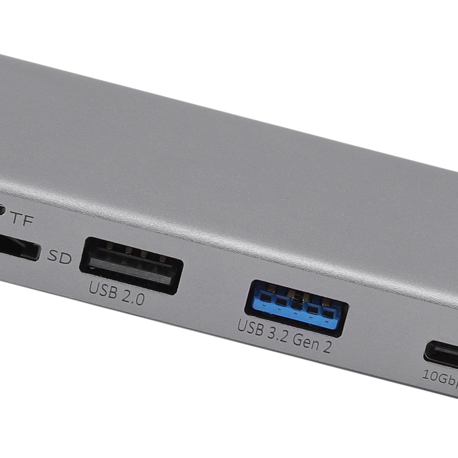Aramox Hub TIPO C Hub USB C in Lega di Alluminio 8 in 1 con Uscita Video 4K Multifunzione per Laptop per Viaggi in Ufficio a Casa per Display da Studio Display Professionale