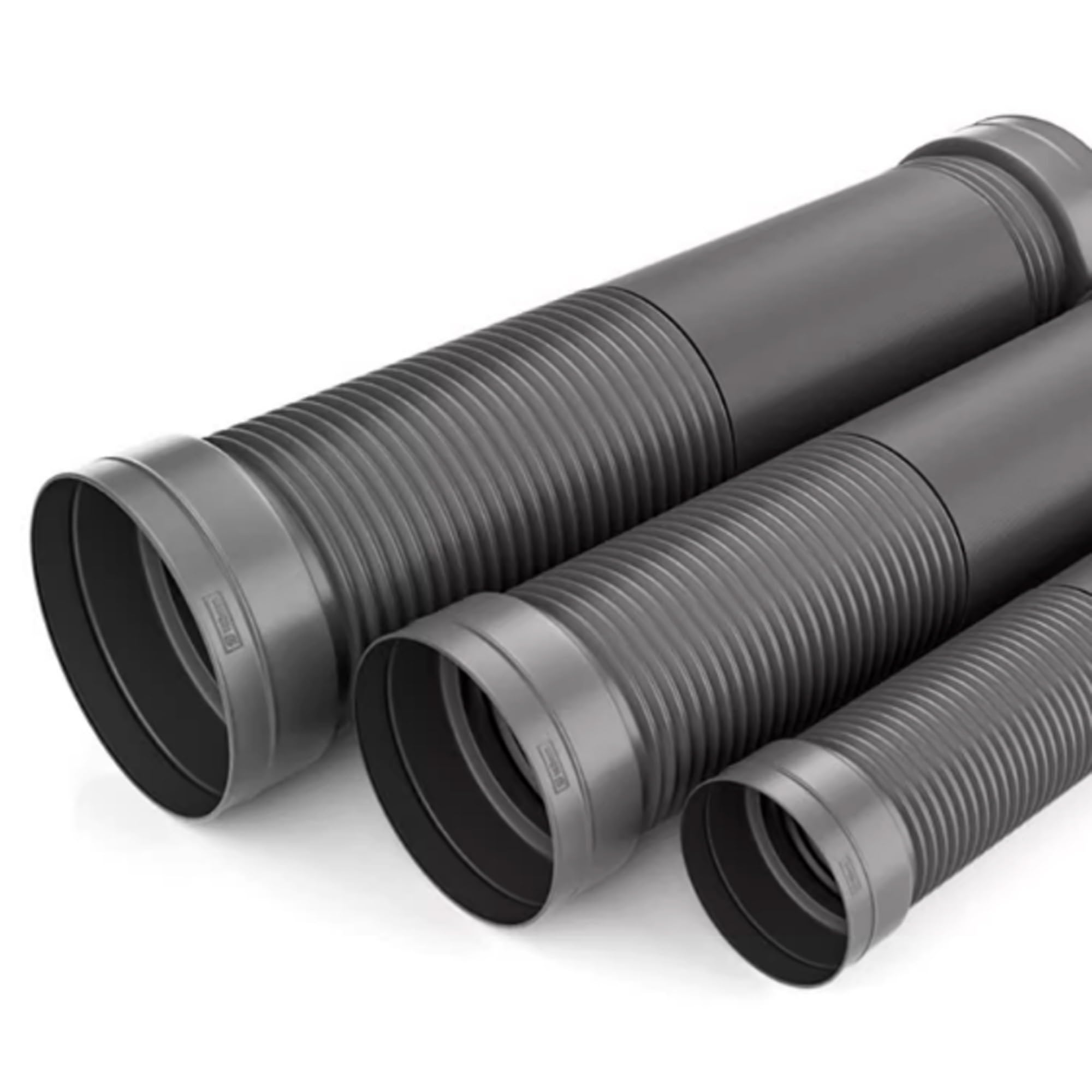Manguera Flexible para conductos de Aire, Manguera portátil para conductos de climatización, Manguera de extracción de Humos de Alta Temperatura.