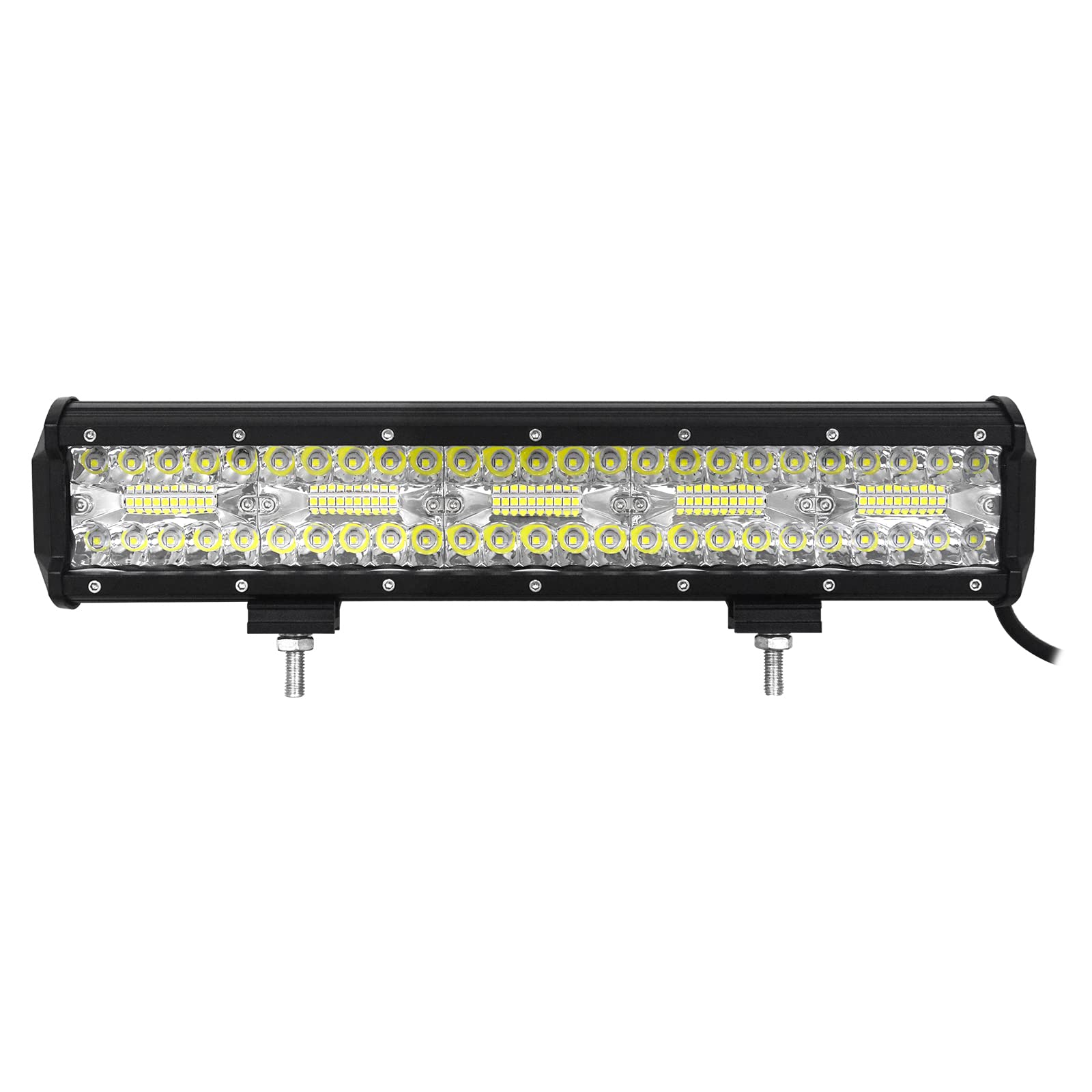 SKYWORLD 15 cali 130 W listwa świetlna LED 1 sztuka wodoodporna IP67 lampa LED Rampa 12 V światła przeciwmgielne do 4 x 4 Off Road Truck Vehicle Car