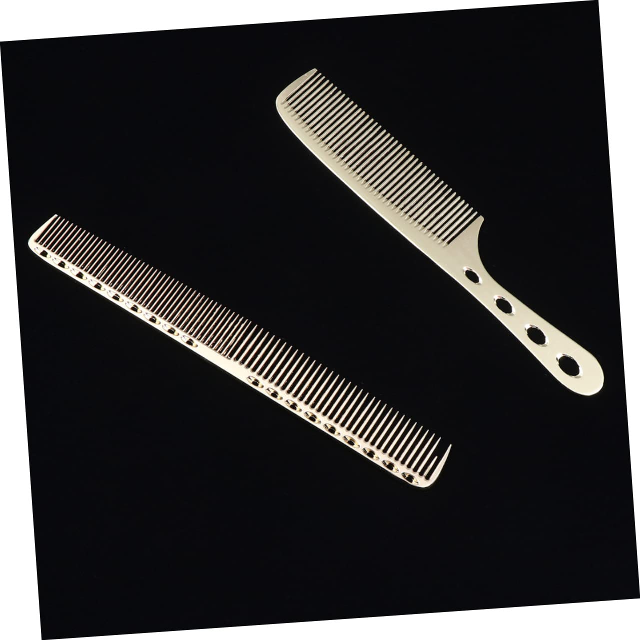 FRCOLOR Juego De 3 Peines De Masaje Para Hombre Accesorio De Peluquería Para Mujer Y Hombre Dorados S908 2 Unidades X 3
