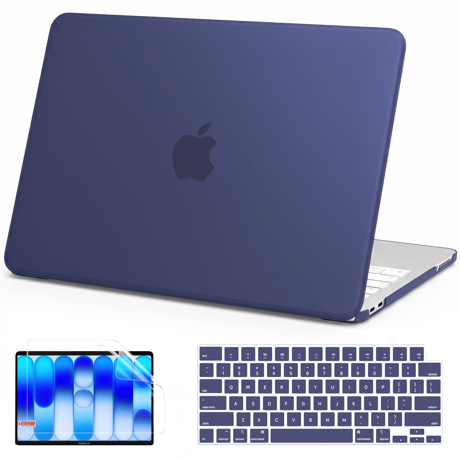 Carcasa MacBook Neo 13 2026 A18 Pro ultradelgada antiarañazos con membrana de teclado lavable 8