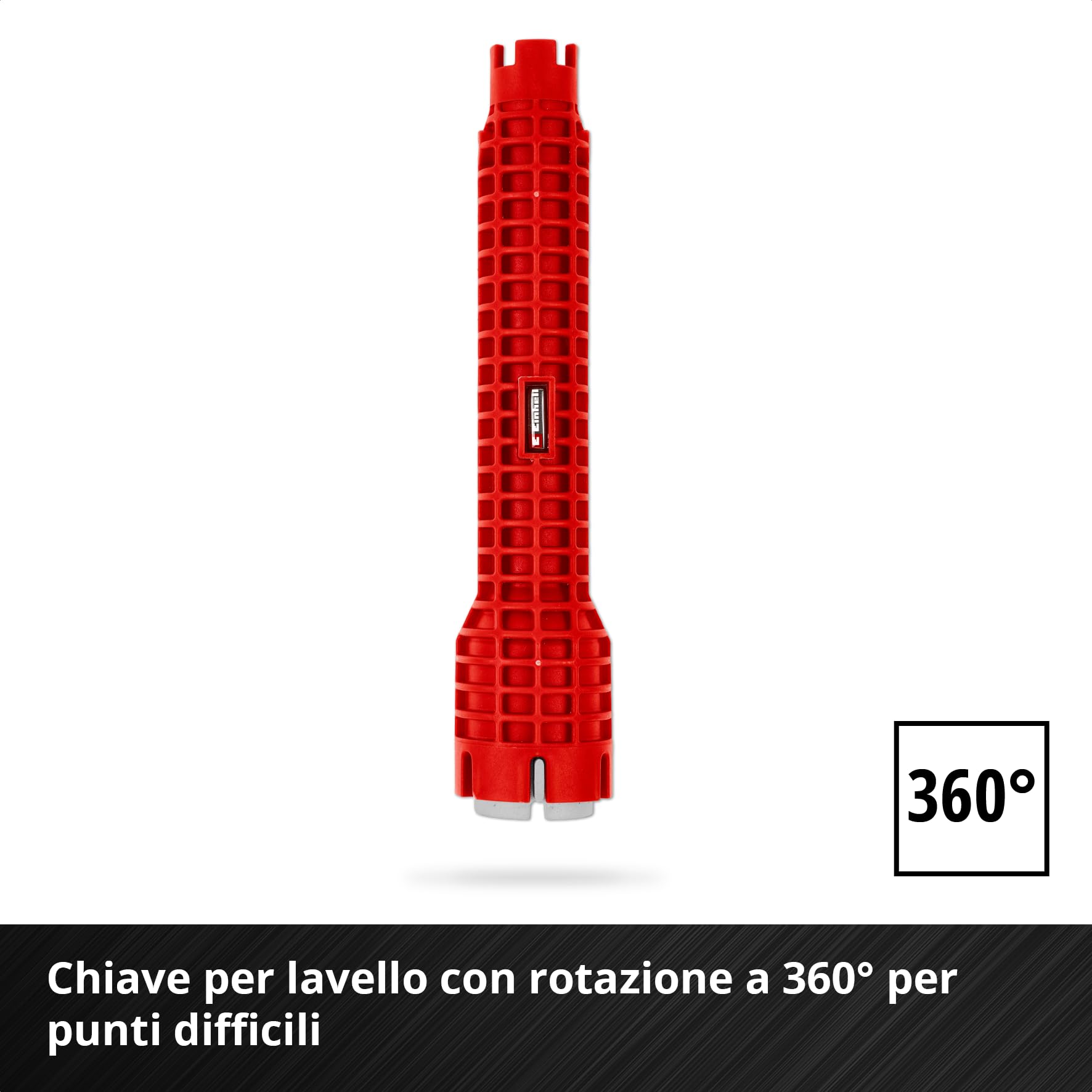 Originale Einhell E-Case Inserto Attrezzi VDE Elettricista 9 pz (Utensili isolati, Cacciaviti, Tronchese, Spelafili, Pinza telefonica, Sistema E-Case)