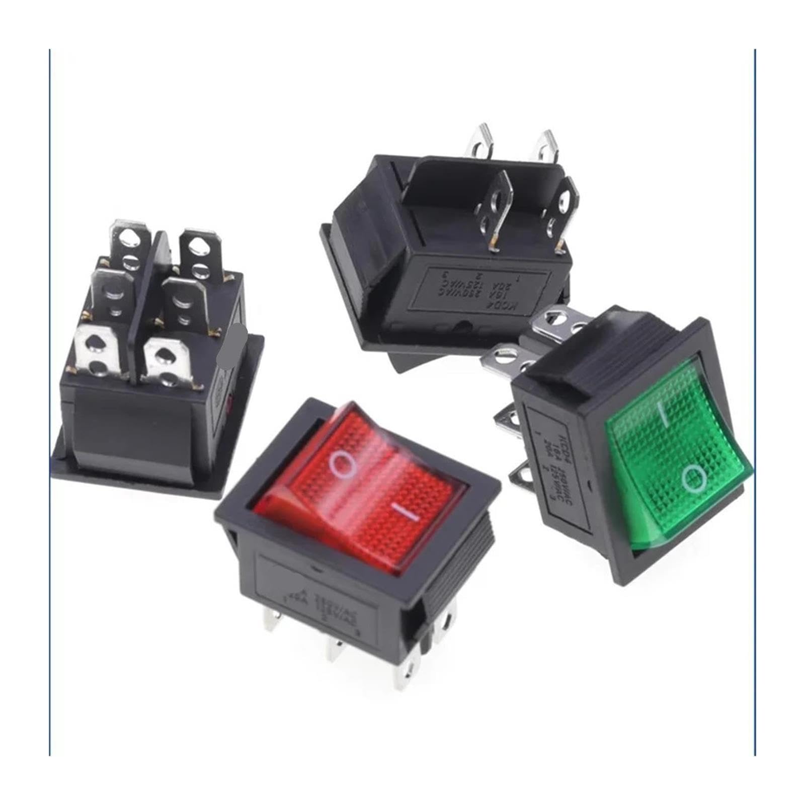 Interruptor basculante KCD4 ON OFF 16A 250V 220V T85 20A