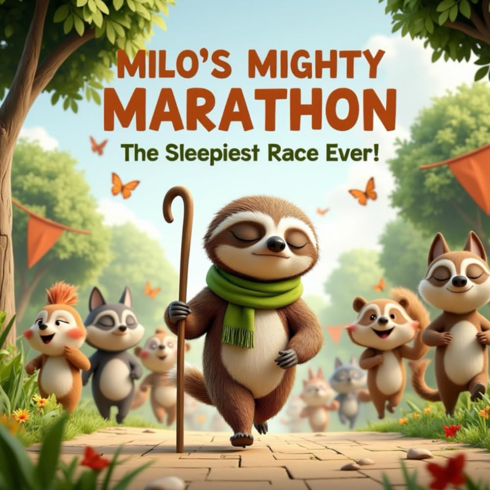 Milo’s Mighty Marathon: The sleepiest Race Ever: A Heartwarming Tale of Patience, Friendship, and Never Giving Up
