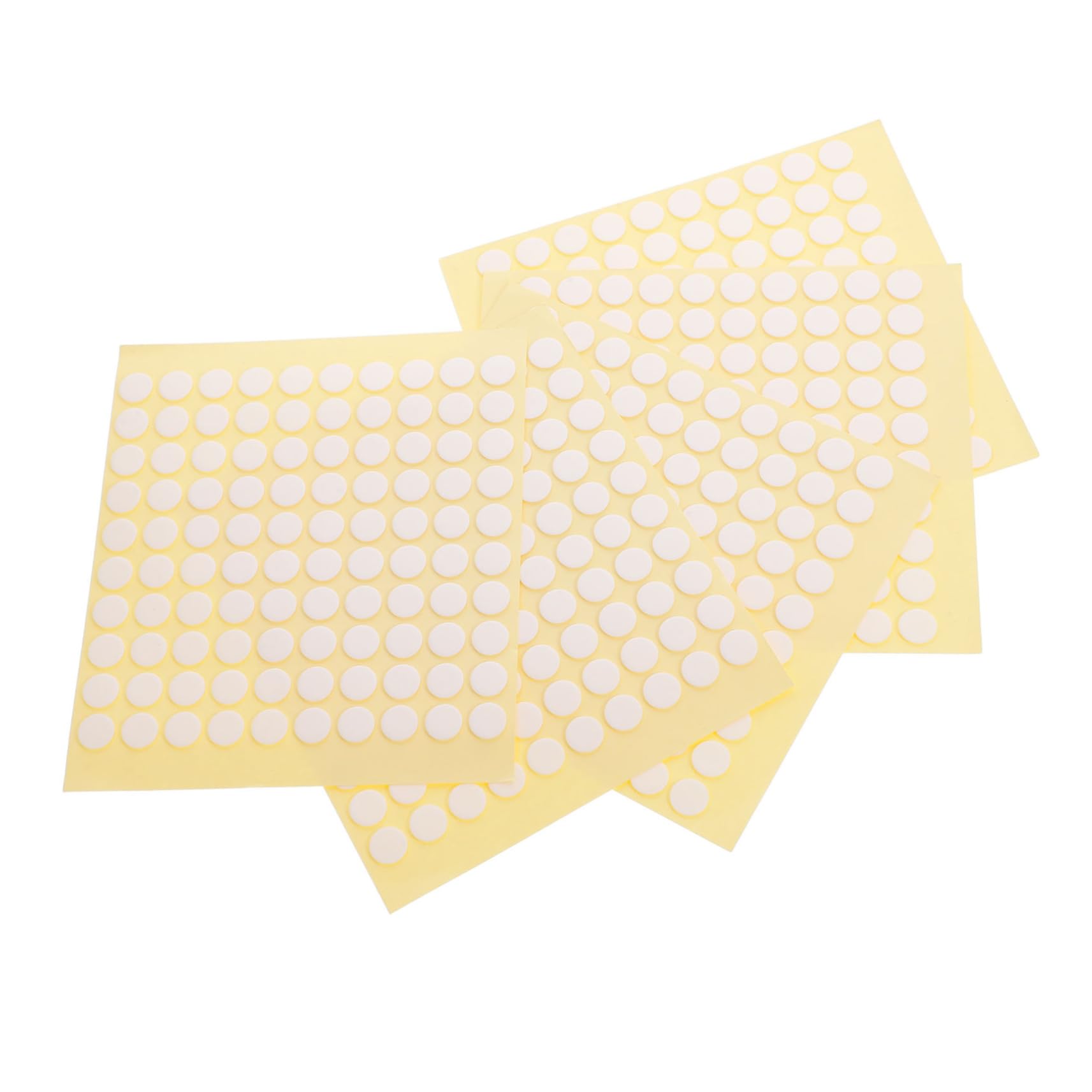 VILLCASE 500pcs Adhesive Dots for Crafts Double Sided Glue Points Round Tape Points for Home Office Car