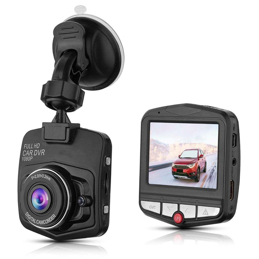 Blackpool® 1080P Front Dash Camera for Cars with 2.4-Inch LCD Screen, Enhanced Night Vision, 170° Wide Angle,Loop RecordingMotion Detection