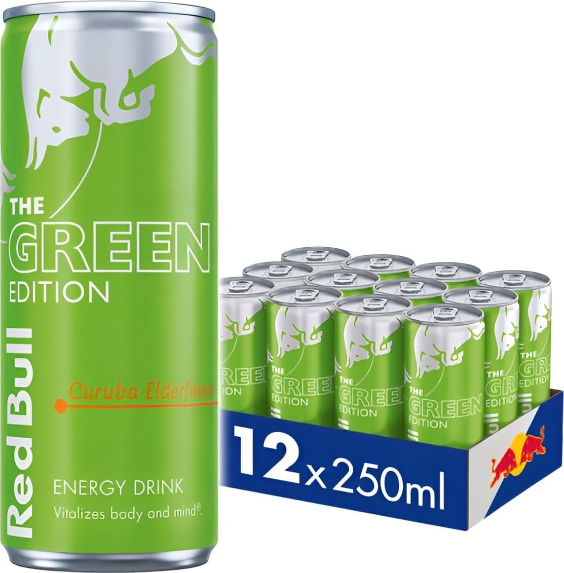 Red Bull Energy Drink Summer Edition Curuba-Elderflower, 250ml x 12