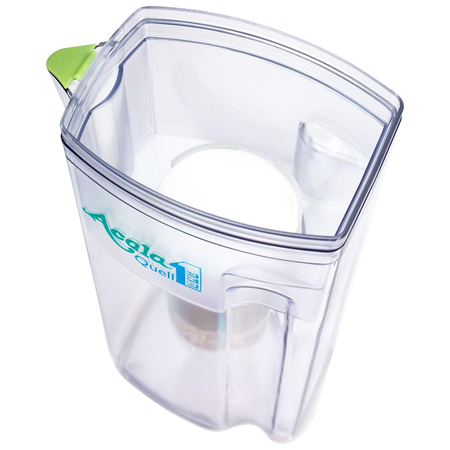 Filtro de agua AcalaQuell One | Jarra con filtro de agua | Verde Claro | La filtración más alto rendimiento | Cartucho de filtro de varias capas | PI- Tecnología | Crea delicioso sabor y agua sana