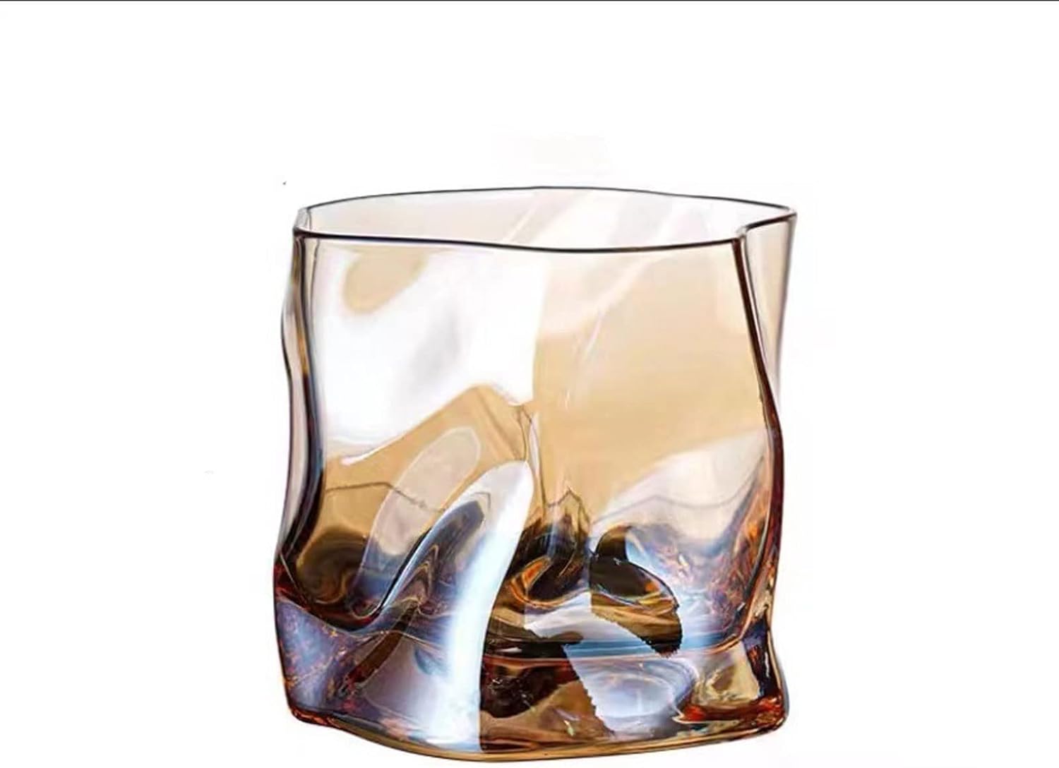 Large Coffee Mug Glass Creative Bar Glass Soju Glass Beer Glass Household Water Glass Housewarming (Color : C)
