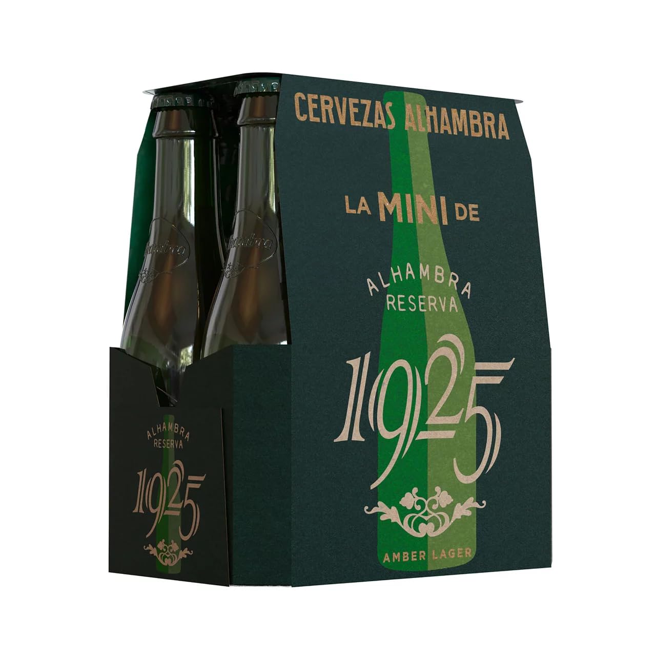 Reserva 1925 Bier spanische110 Pack mit 6 Flaschen à 22,5 cl 2er Pack