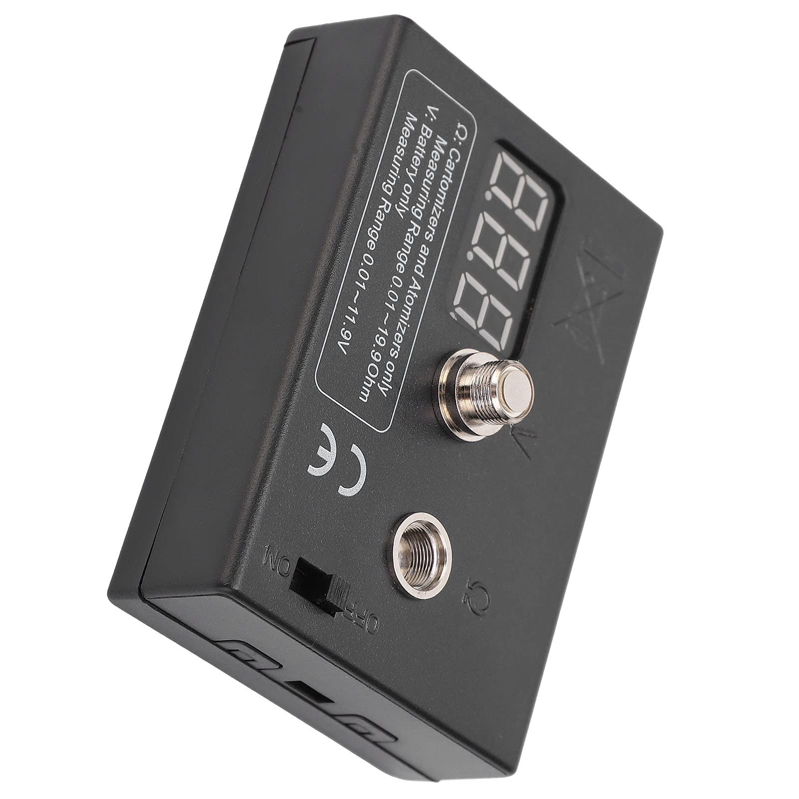 Wire OHM Meter, 0.01-20? Testing Range Coil Resistance Tester Digital Display for DIY