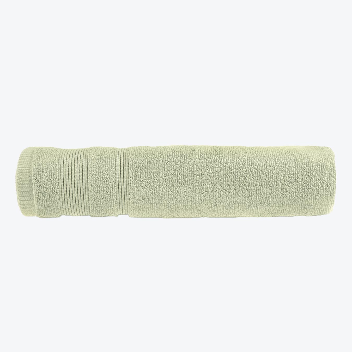 Allure Bath Fashions Luxury Zero Twist Egyptian Cotton Bath SheetSage Green from B&Q