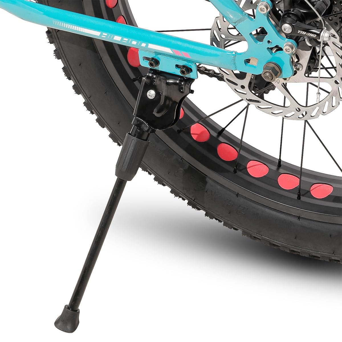 Hiland Vélo de Montagne 20 ", 7 Vitesses, Freins à Disque Double pour garçons et Filles, argenté/Vert/Blanc/Bleu