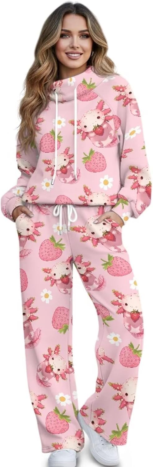 AFPANQZ Sweatsuits Women 2 Piece Outfit Set Matching Lounge Sets Fall Outfits 2025 Fashion Winter Clothing Track Suits