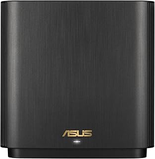 ASUS ZenWiFi XT9 AX7800 Tri-Band WiFi6 Mesh WiFiSystem (1Pack), 802.11ax, up to 2850 sq ft & 4+ Rooms, AiMesh, Lifetime Free Internet Security, Parental Controls, 2.5G WAN Port, UNII 4, Charcoal