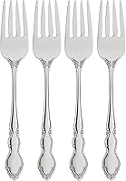 Vista 16 de Oneida 2766020AL20 Dover - Juego de cubiertos finos, 20 piezas, servicio para 4, acabado espejo