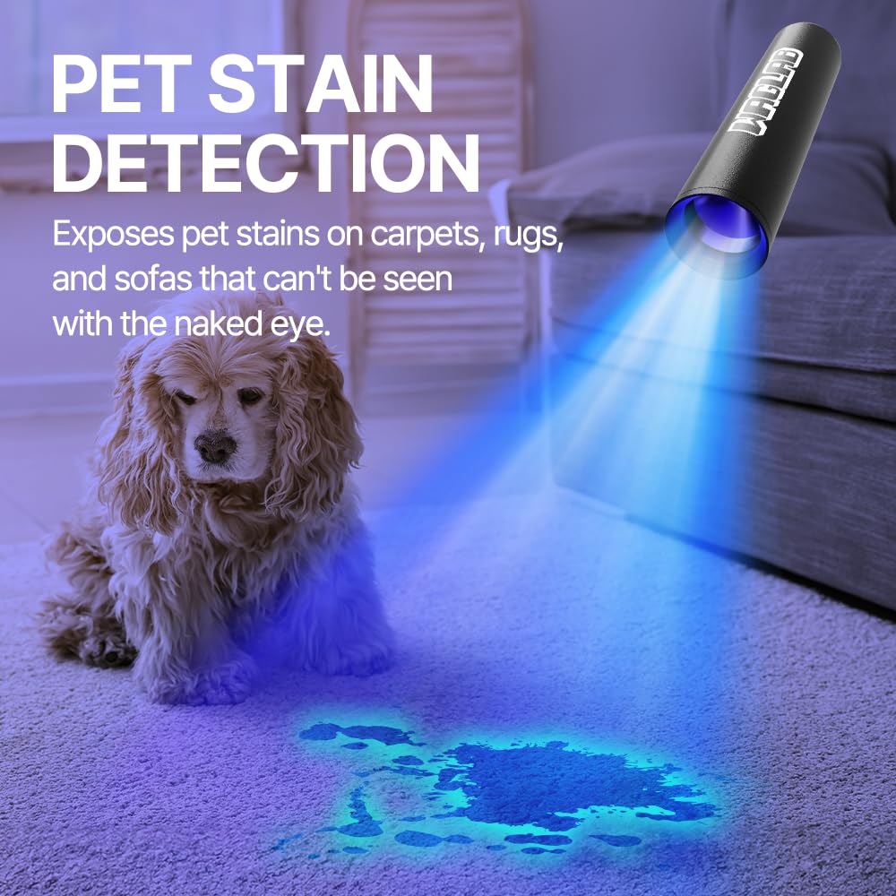アイドル [MINYYUNY]Blue Garden (Light + Dark) PET WAGLAB Light UV Blacklight Flashlight Pet Urine Detector, Pro