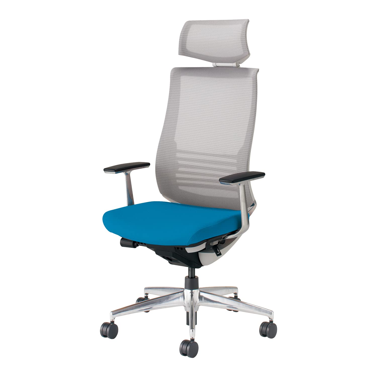 Amazon | コクヨ ベゼル イス オフィスチェア 背ホワイトグレー  